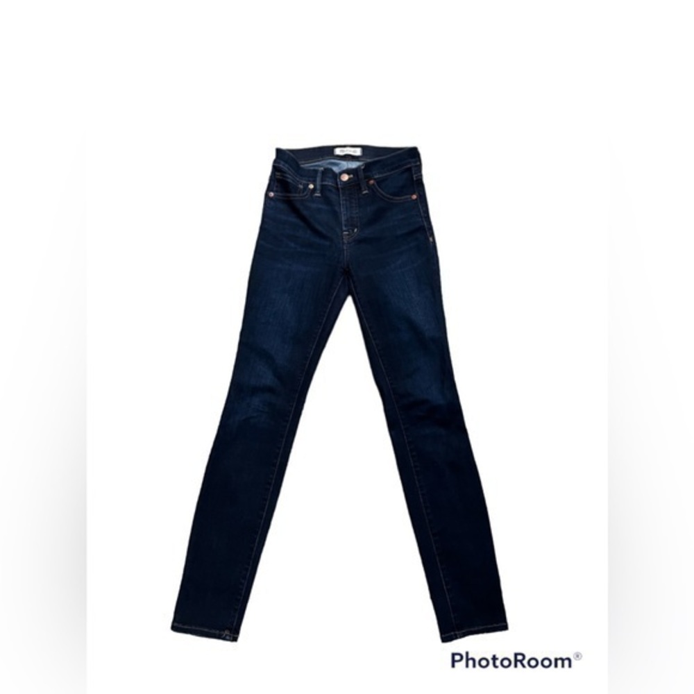 Madewell High Rise Skinny Indigo Jeans Size 24
